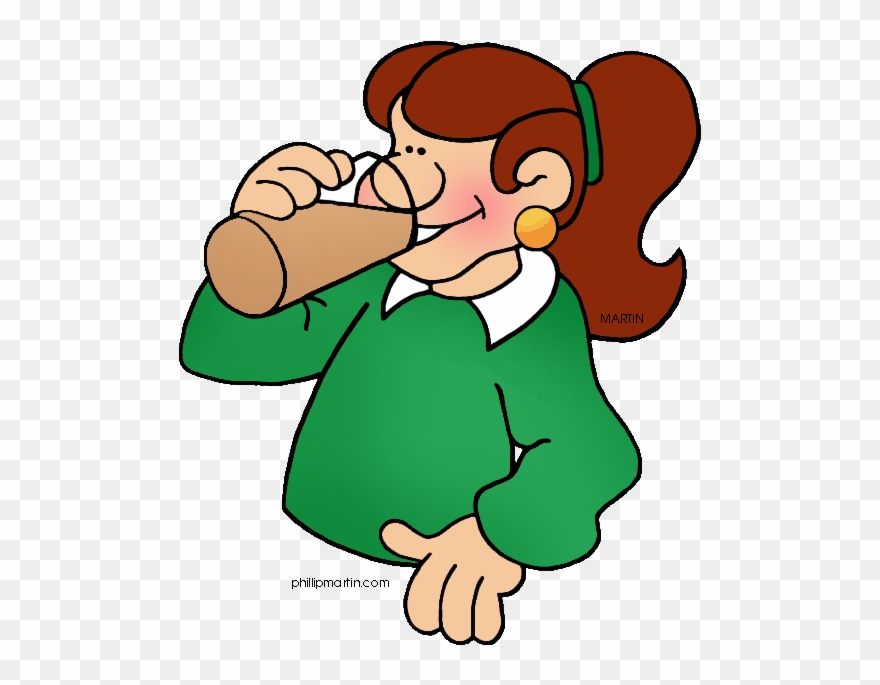Drink Clipart Alcoholic Drink Clip Art - Drinking Water Clipart Transparent - Png Download