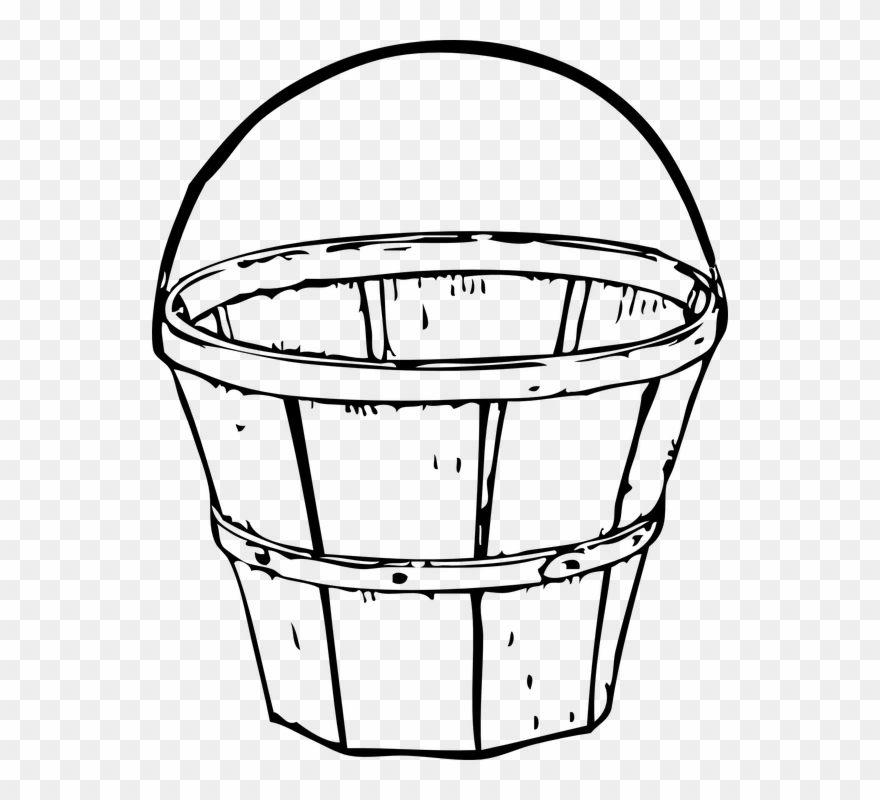 Collection Of Fruit Basket Clipart - Basket Clip Art - Png Download