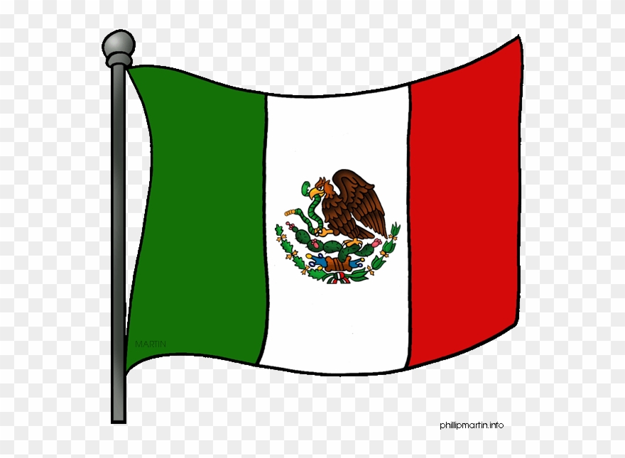 Mexican Clip Art Free Clipart Panda Free Clipart Images - Transparent Mexico Flag Clipart - Png Download