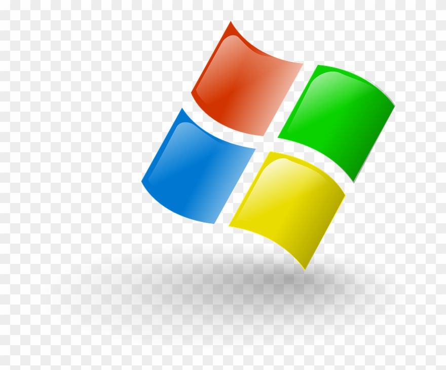 Ms Windows Clipart Old - Microsoft Windows Icon - Png Download