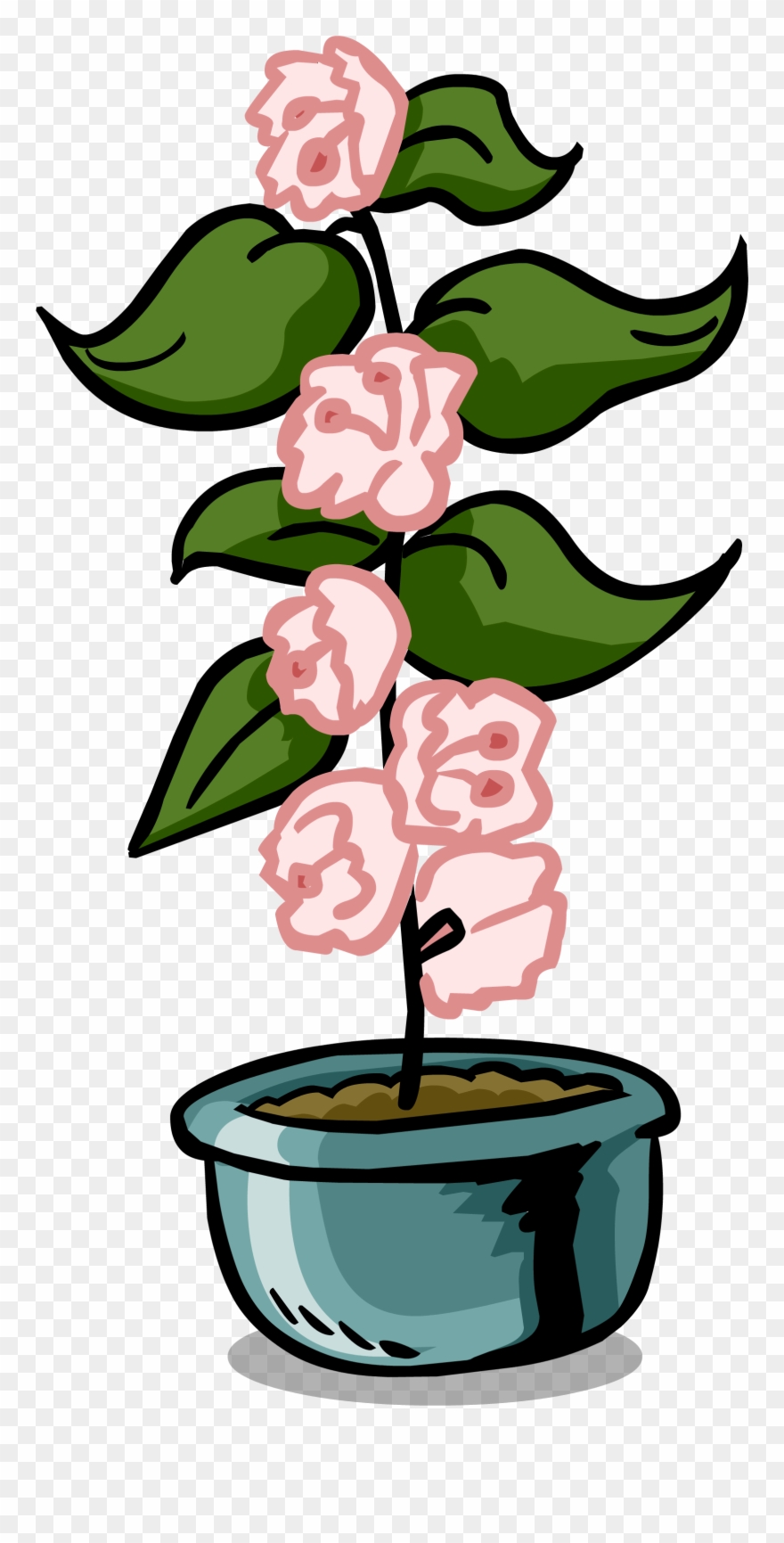 Growing Plants - - Stages Of A Flower Clipart