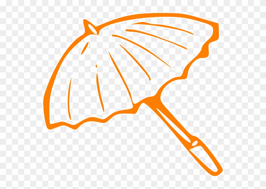 Umbrella Clip Art At Clker - Worksheet For Letter U Coloring - Png Download