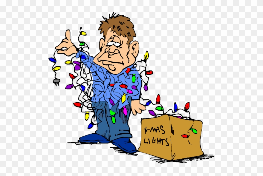 A Christmas Caroll Lesson Ideas From Here Intro Image - Hanging Christmas Lights Gif Clipart