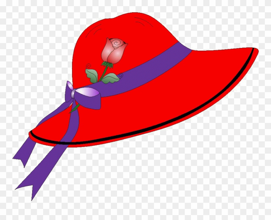 Red Hat Society Clip Art - Clipart Red Hat - Png Download