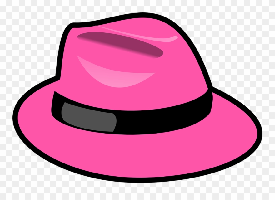 Red Hat Graphics 28, Buy Clip Art - Pink Hat Clipart - Png Download