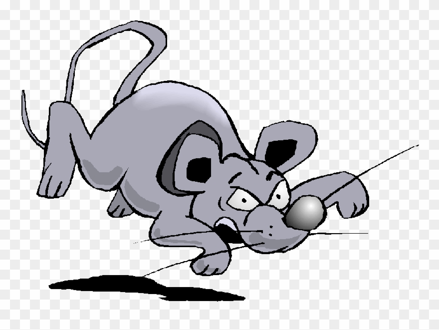 Mouse Clipart Angry - Angry Mouse Cartoon Png Transparent Png