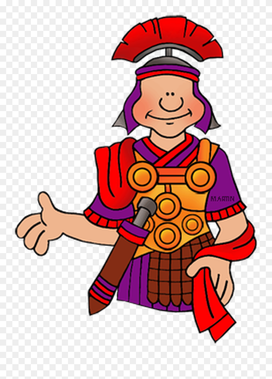 Graphic Freeuse Greece Clipart Senator Roman - Roman Soldier Clip Art - Png Download
