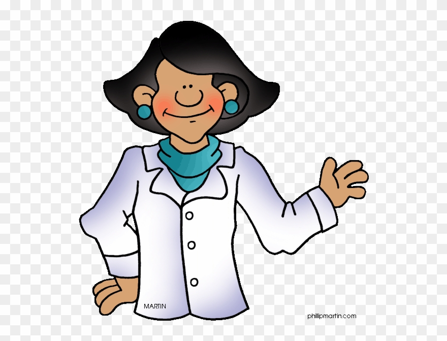 The Doctor Clipart Science - Clip Art Science Teacher - Png Download