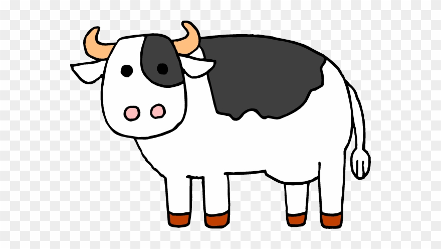 Cartoon Cow Drawings - Cartoon Cow Clipart