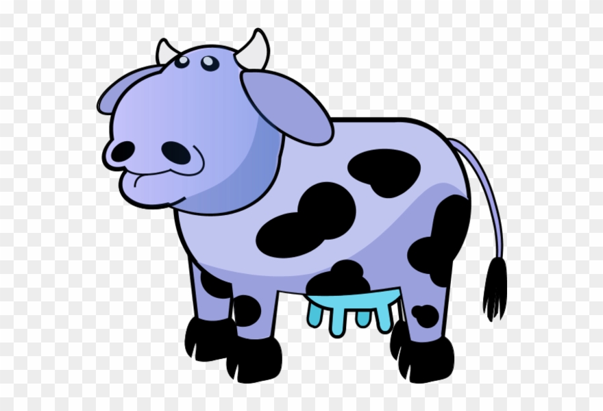 Cartoon Cow Cliparts - Cow Udder Clip Art - Png Download