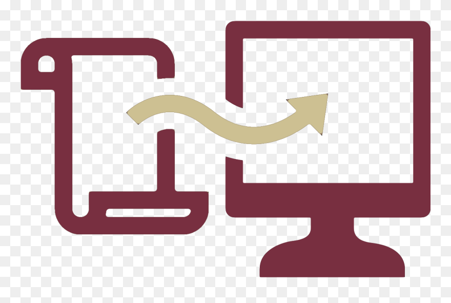 Florida Clipart Fsu - Digitization Icon Png Transparent Png