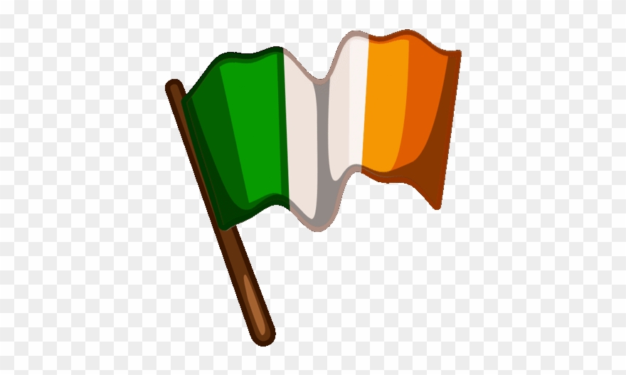 Clipart Walking Crab - Ireland Flag Gif - Png Download