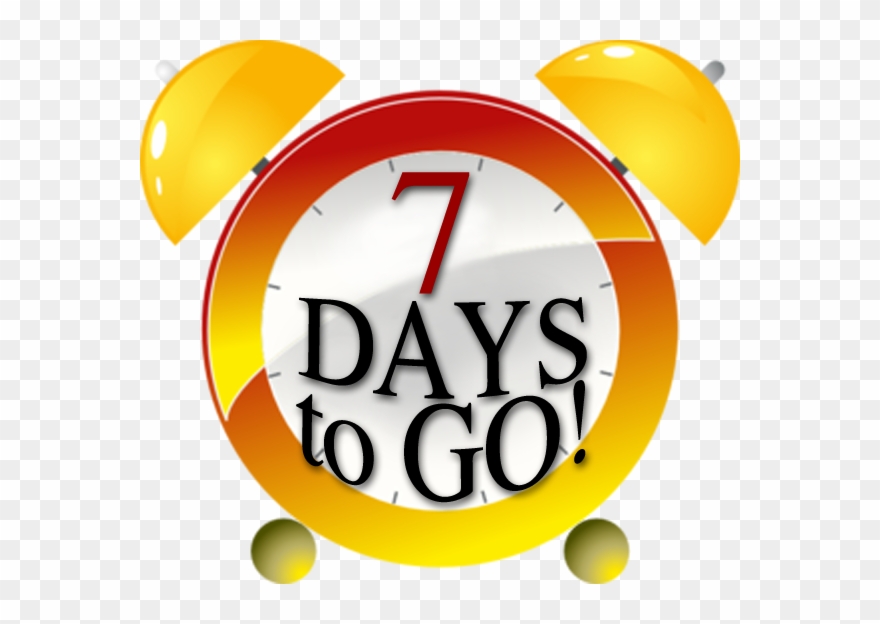 Only 7 Days Left To Enter Win A Microsoft Lumia Smart - Seven Days To Go Clipart