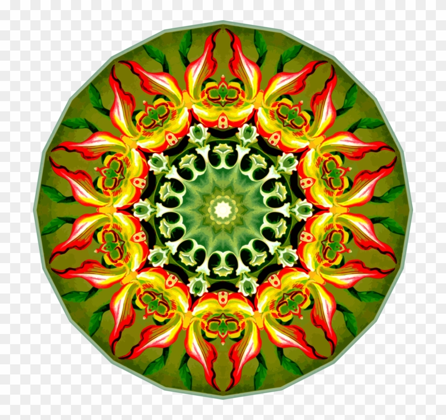 All Photo Png Clipart - Kaleidoscope Christmas Transparent Png