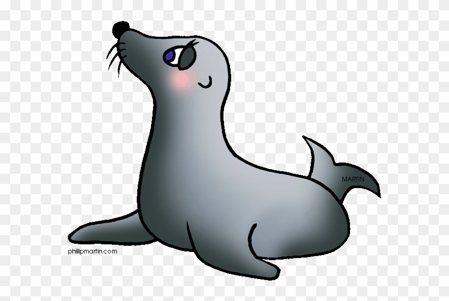 Seal Clip Art Seal Clip Art Clipart Panda Free Clipart - Hawaiian Monk Seal Clip Art - Png Download
