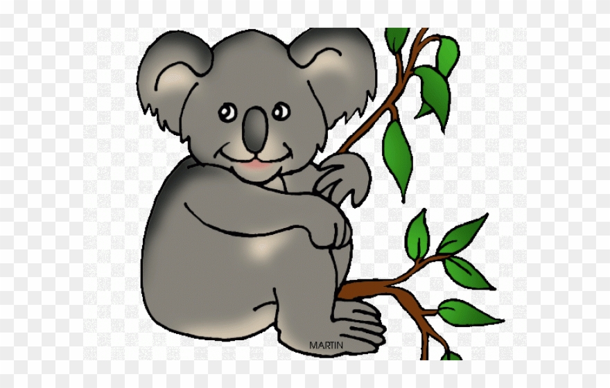 Koala Bear Clipart Phillip Martin - Koala Clip Art - Png Download