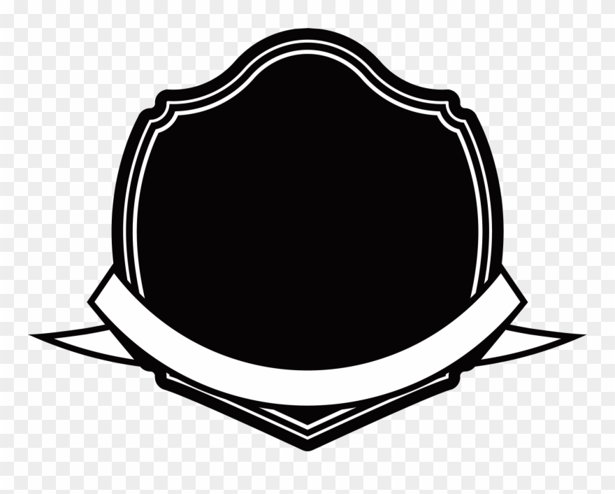 Black And White Transprent Png Free - Shield Black And White Png Clipart