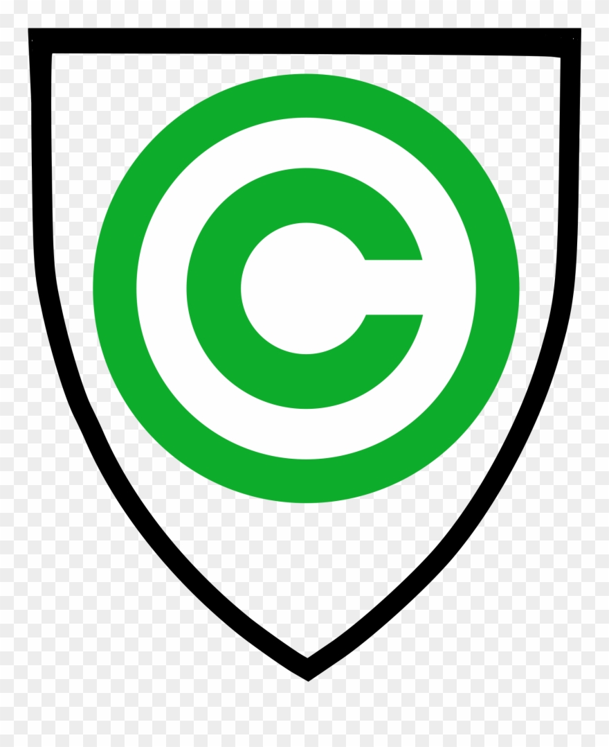 Clipart Shield Copyright Free - Copyright Shield - Png Download