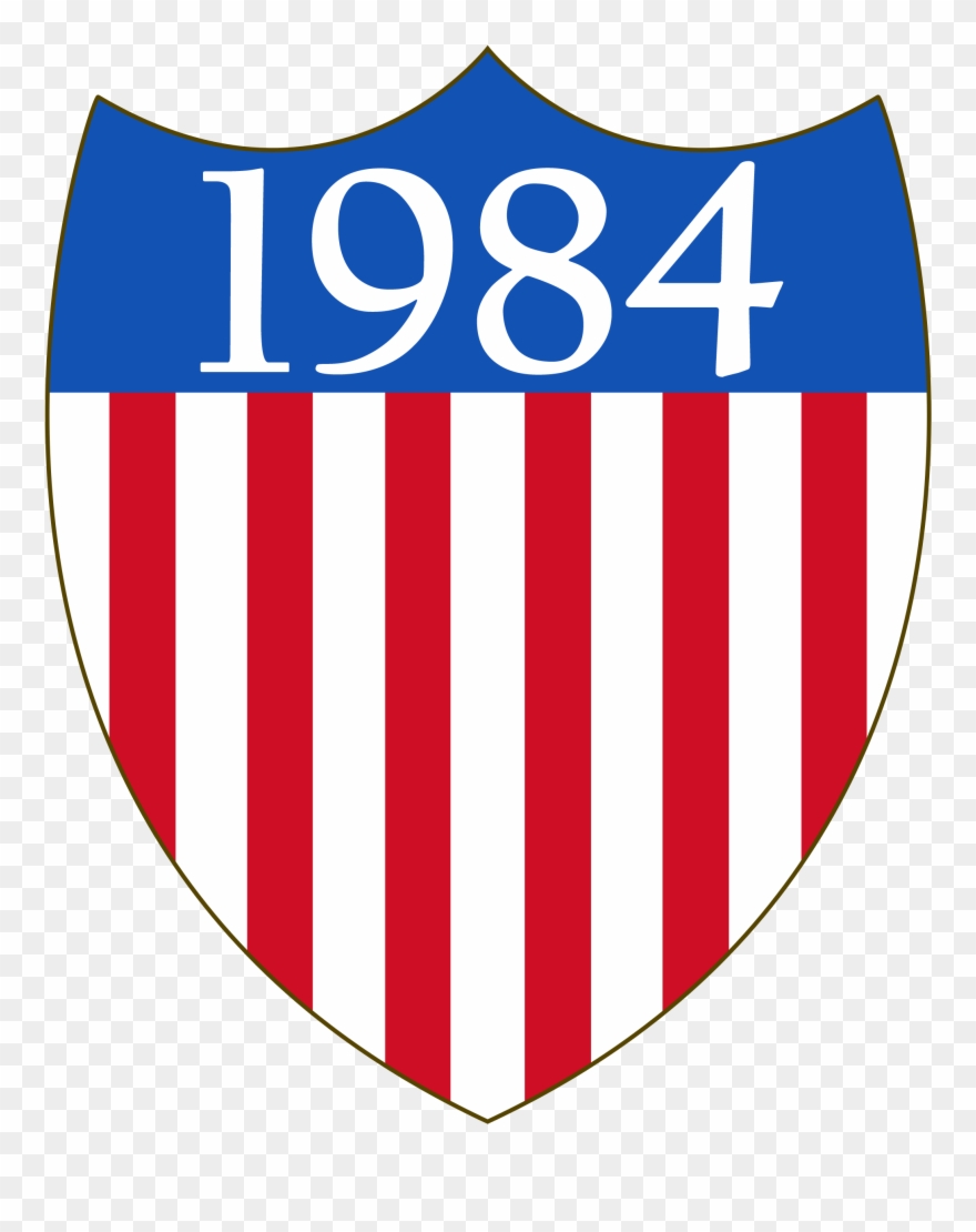 1984 Shield - World War Logos Clipart