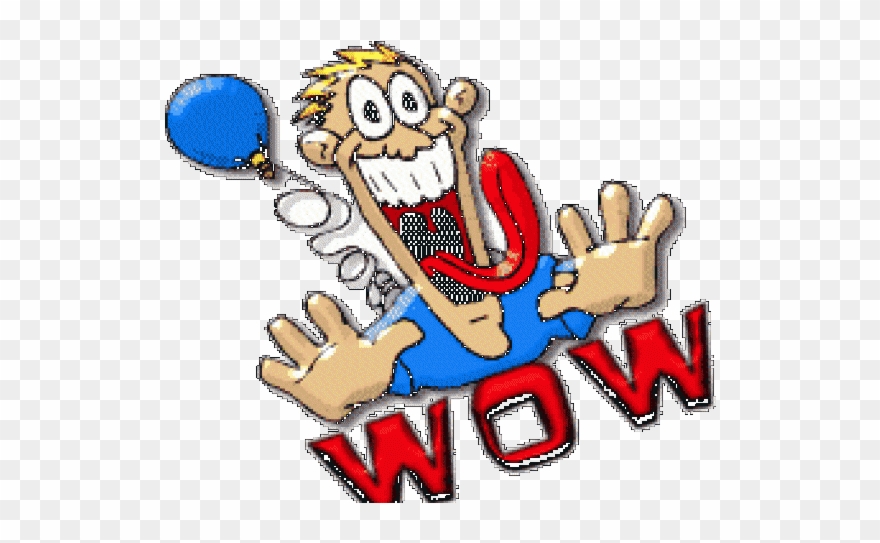 Animated Clipart Wow - Animated Wow - Png Download