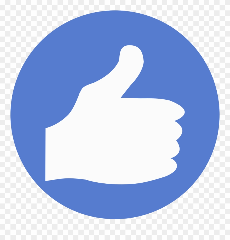 Election Thumbs Up Icon Circle Blue Iconset - Icon Of Thumbs Up Clipart