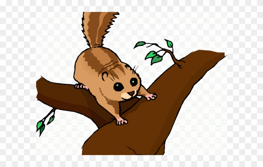 Chipmunk Clipart Easy Cartoon - Clip Art - Png Download