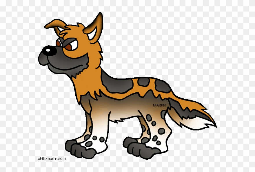 African Wild Dog Clipart African Wild Dog Clip Art - African Wild Dog Clipart - Png Download