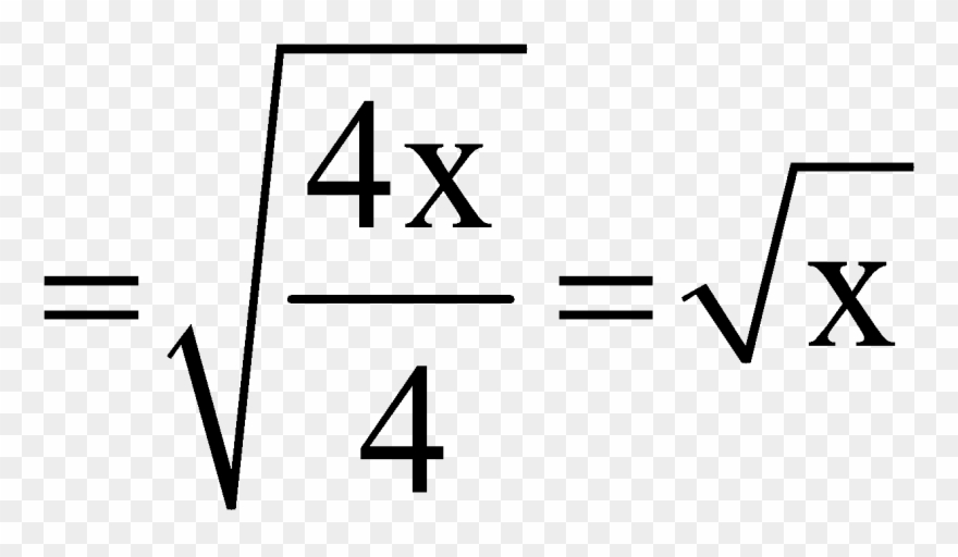 Therefore, To Find The Positive Square Root Of A Positive - Book Clipart
