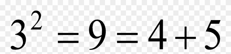 Square As Sum Of Two Consecutive Integers - Minus Brøker Clipart