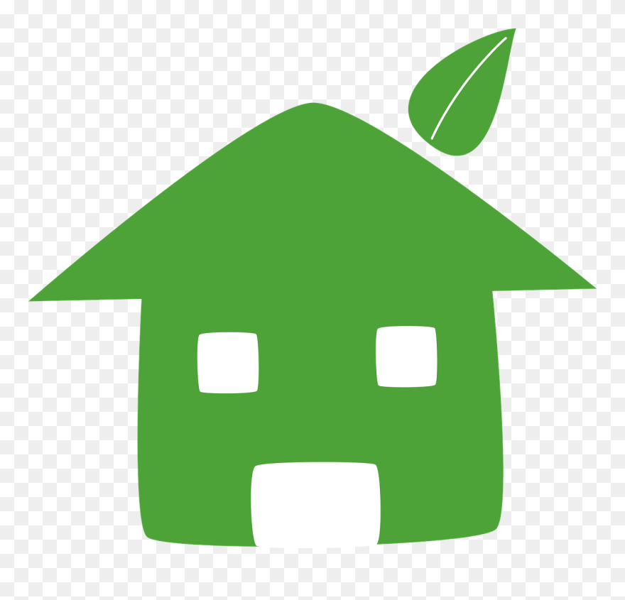 Construction Clip Art 8, Buy Clip Art - Eco House Logo Transparent Background - Png Download