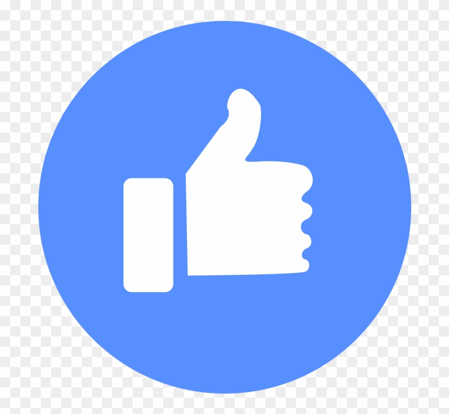 Facebook Like Icon - Facebook Like Emoji Png Clipart