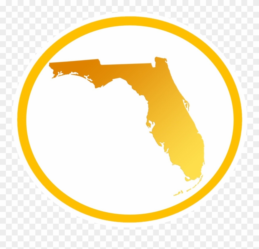 Thank You For Taking The Florida Climate Pledge - Florida Map Cut Out Clipart