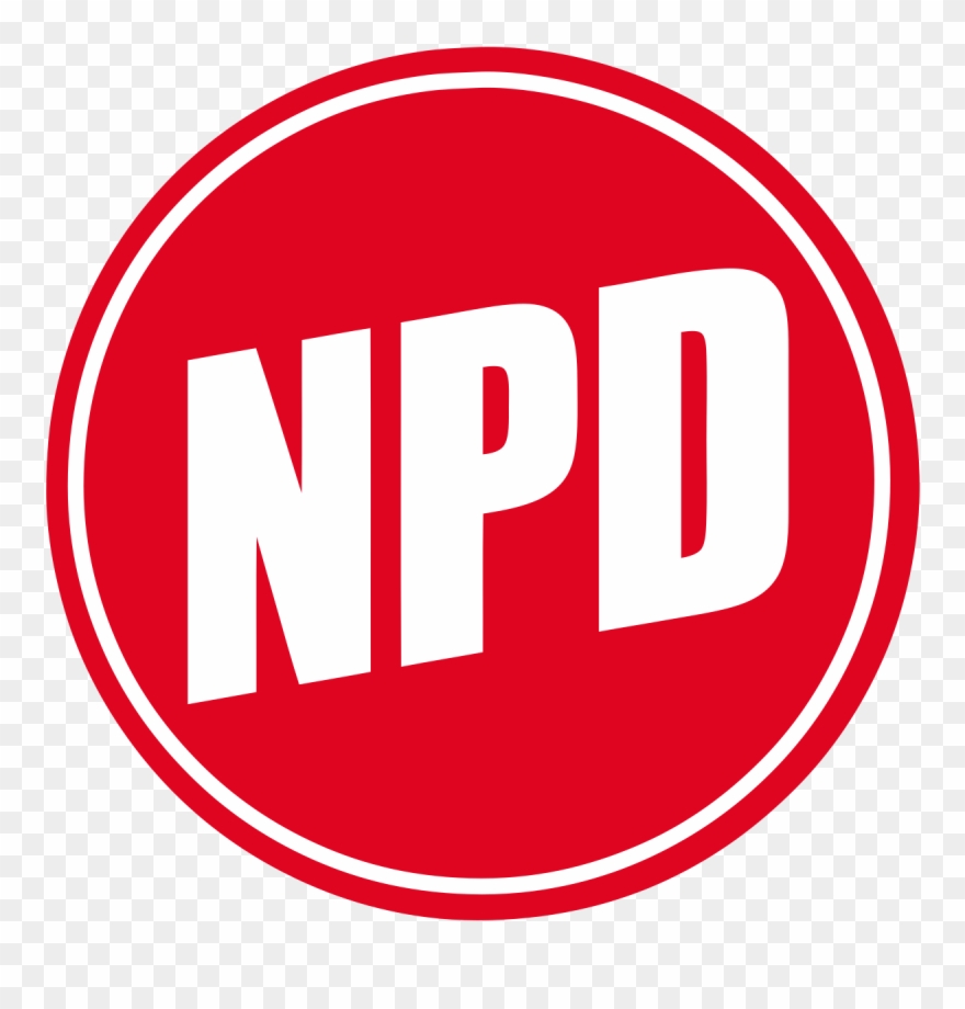 Ndp Svg Democratic Party Clip Art Freeuse Download - Npd Logo - Png Download