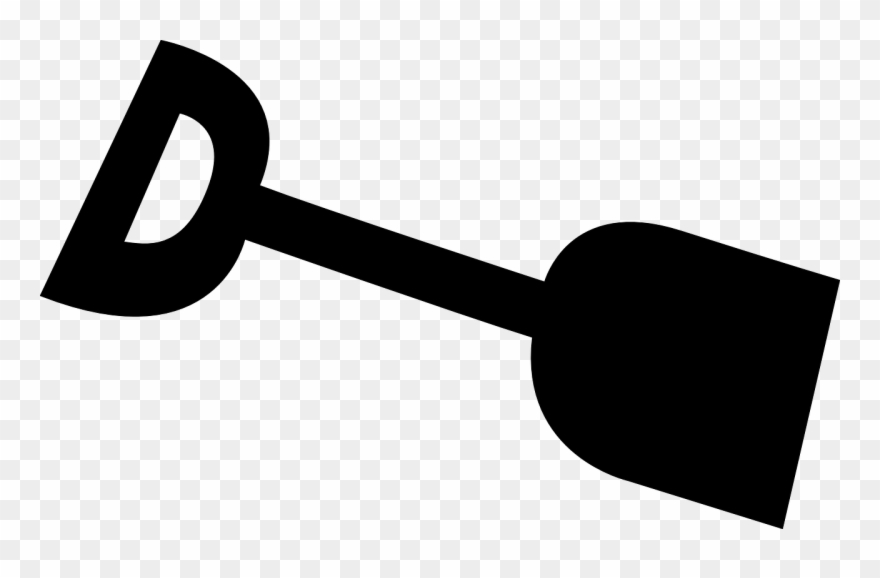 Shovel Clipart Silhouette - Png Download