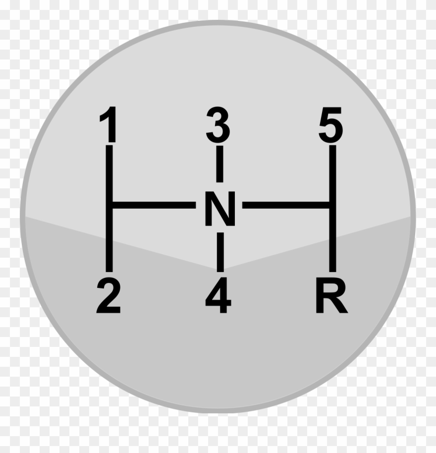 Stick Shift Png Manual Gear Shift Diagram Clipart (1207235) PinClipart