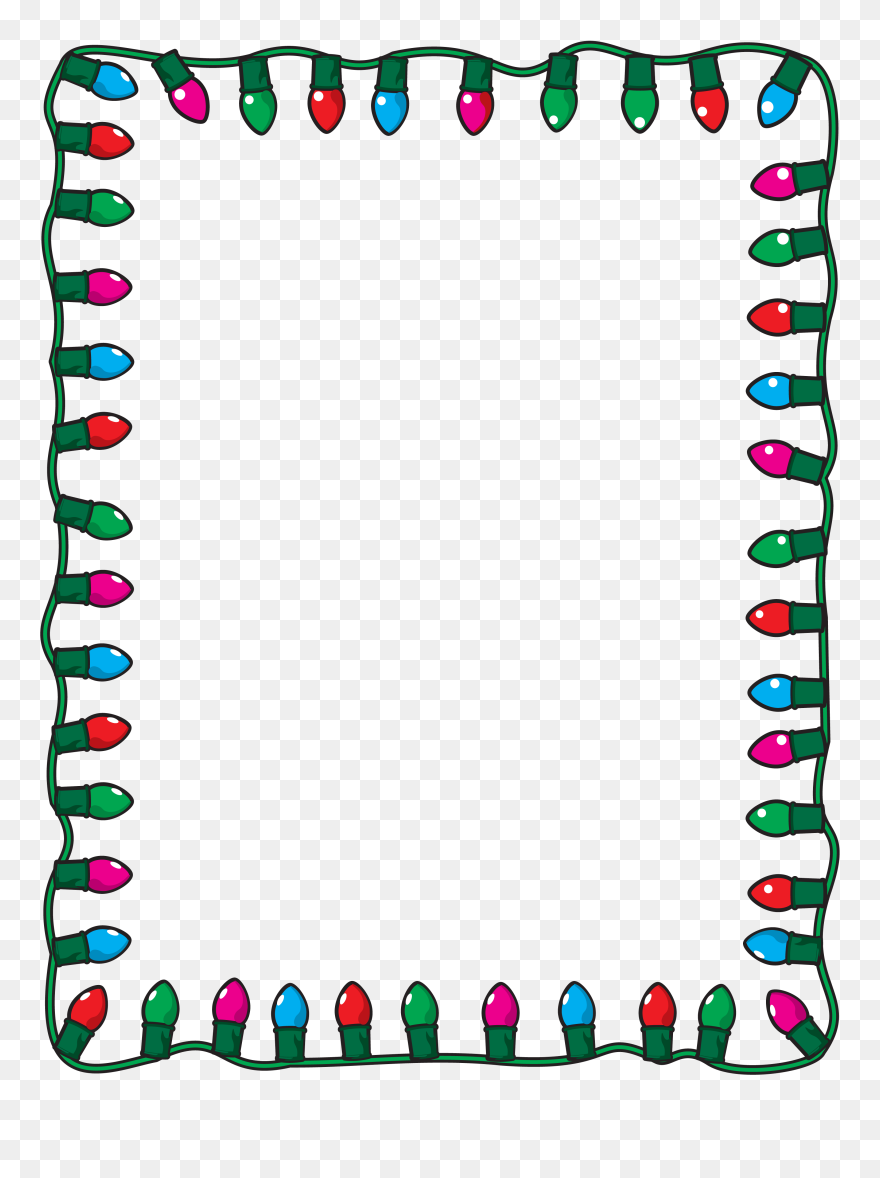 Transparent Clipart Christmas Borders - Christmas Border - Png Download