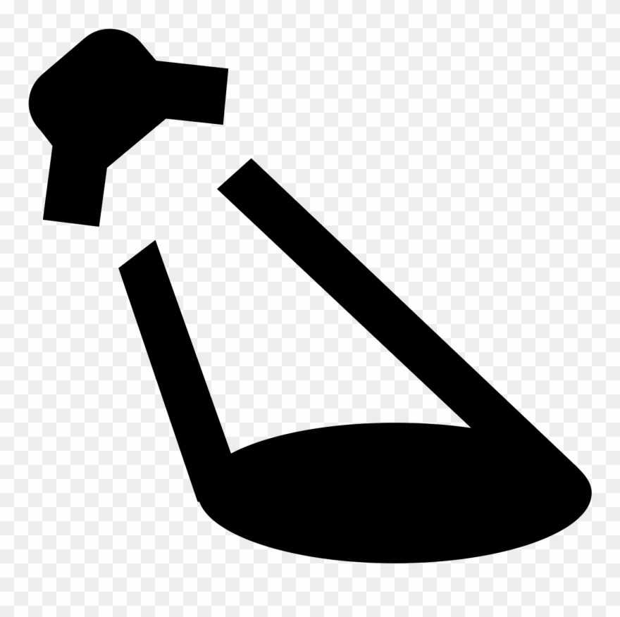 Png Black And White Library Cones Download Gratuito - Icon Spotlight Clipart