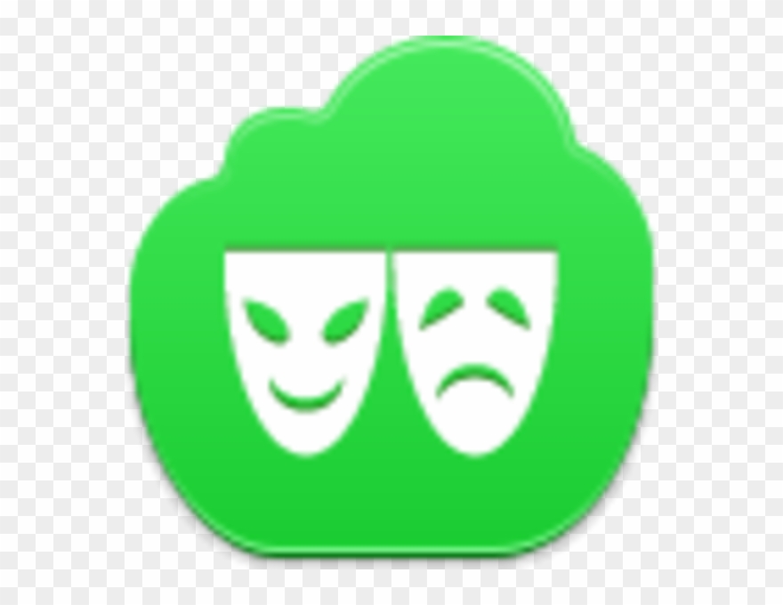 Theater Symbol Icon - Facebook Clipart