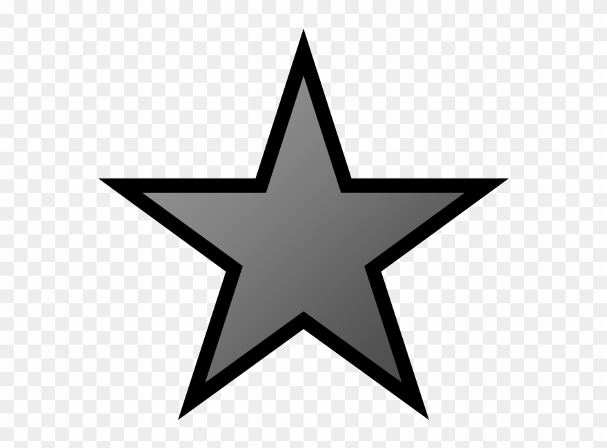 Grey Star - 2009 Nba All Star Logo Clipart