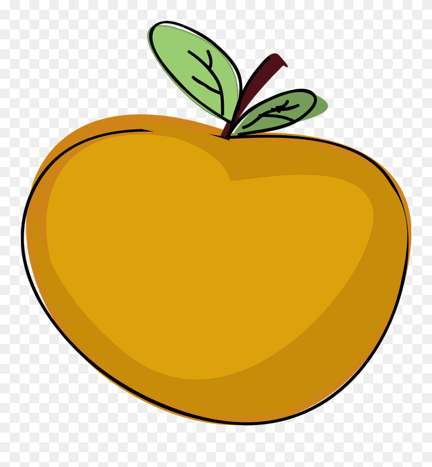 Cartoon Orange Tree 10, Buy Clip Art - รูป ผล ไม้ การ์ตูน - Png Download