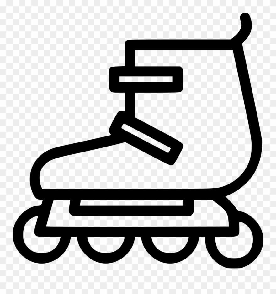 Roller Skates Park Fun Comments - Ice Skate Clipart