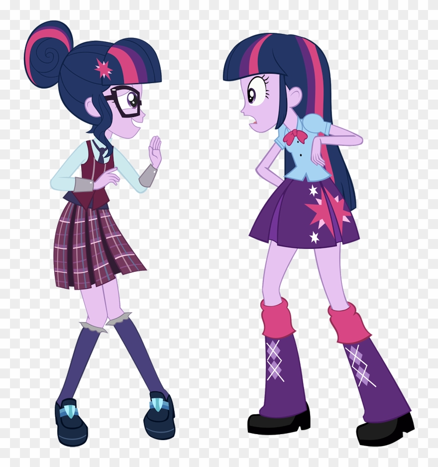 15 - 3 - Mlp Equestria Girls Twilight Meets Twilight Clipart