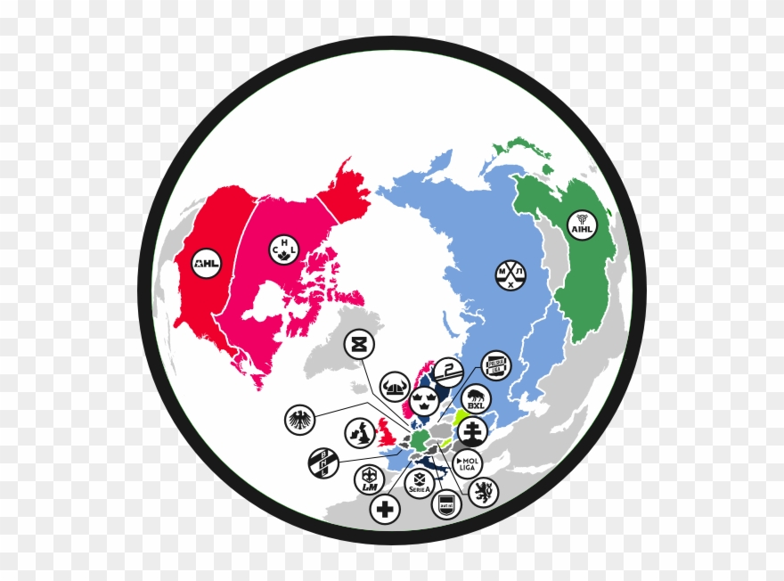 This Is The Majority Of The Team's Only Opportunity - Map Of Arctic Region States Cities Navigation Icons Clipart