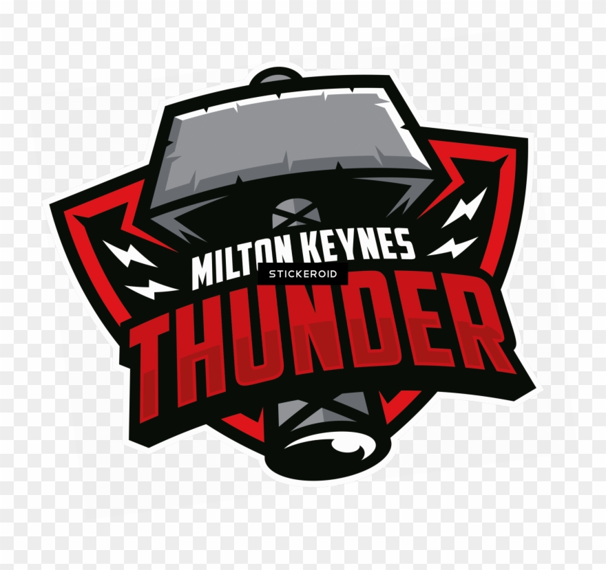 Milton Keynes Thunder Logo - Car Clipart