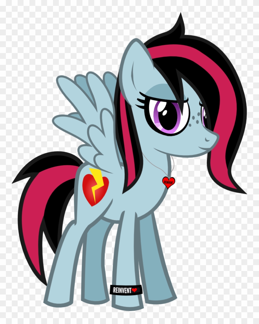 Lightningbolt, Cutie Mark, Derpibooru Exclusive, Dyed - Cartoon Clipart