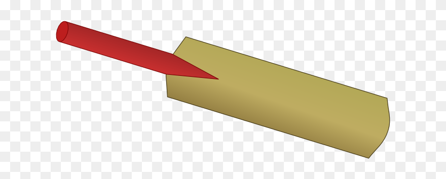 Cricket Bat Png Picture - Clip Art Cricket Bat Transparent Png