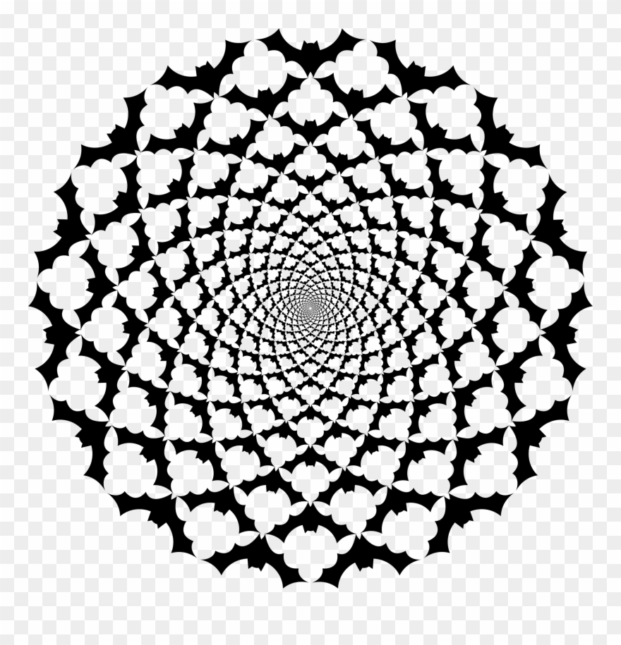 Big Image - Beginner Easy Mandala Designs Clipart