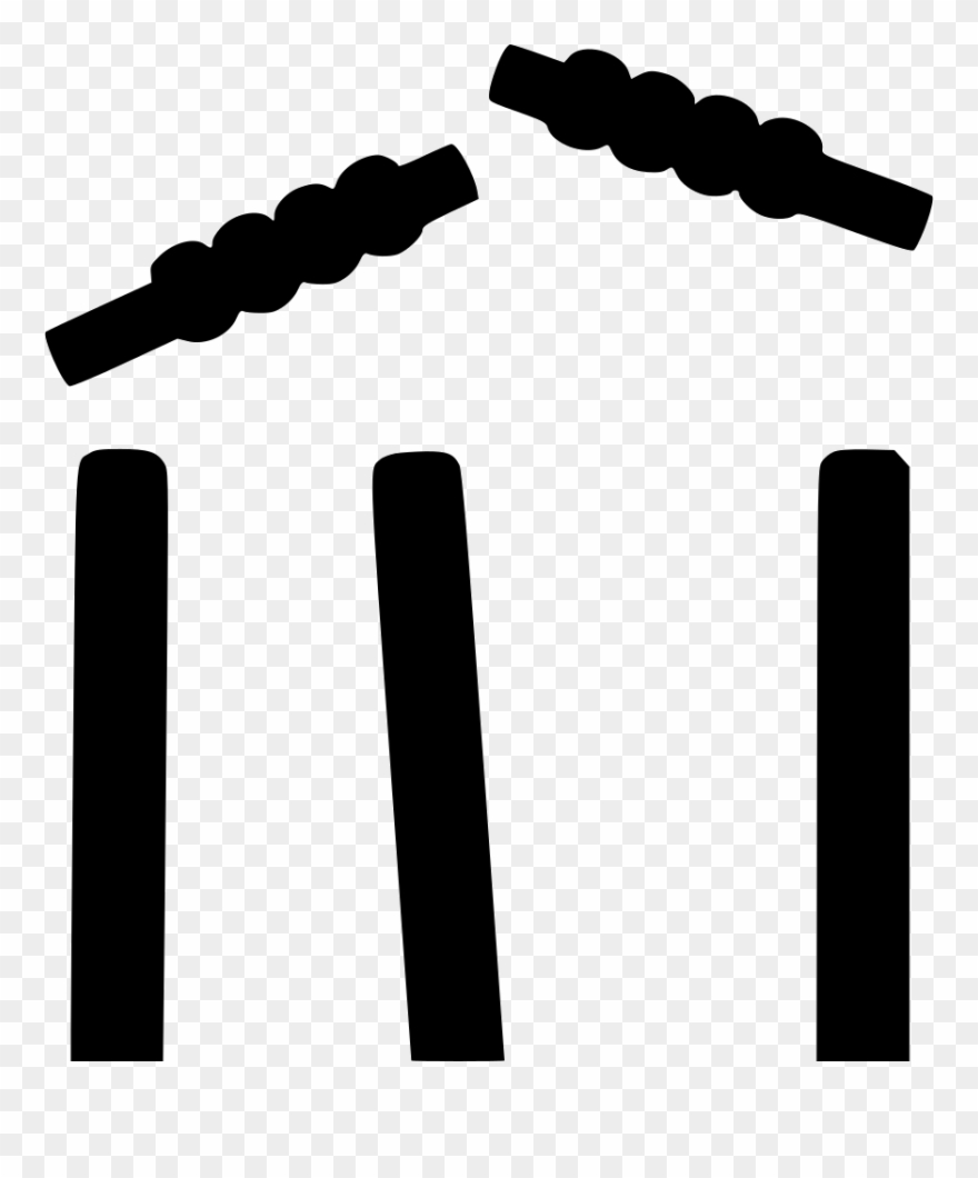 Clipart Png Cricket - Cricket Bails Clipart Transparent Png