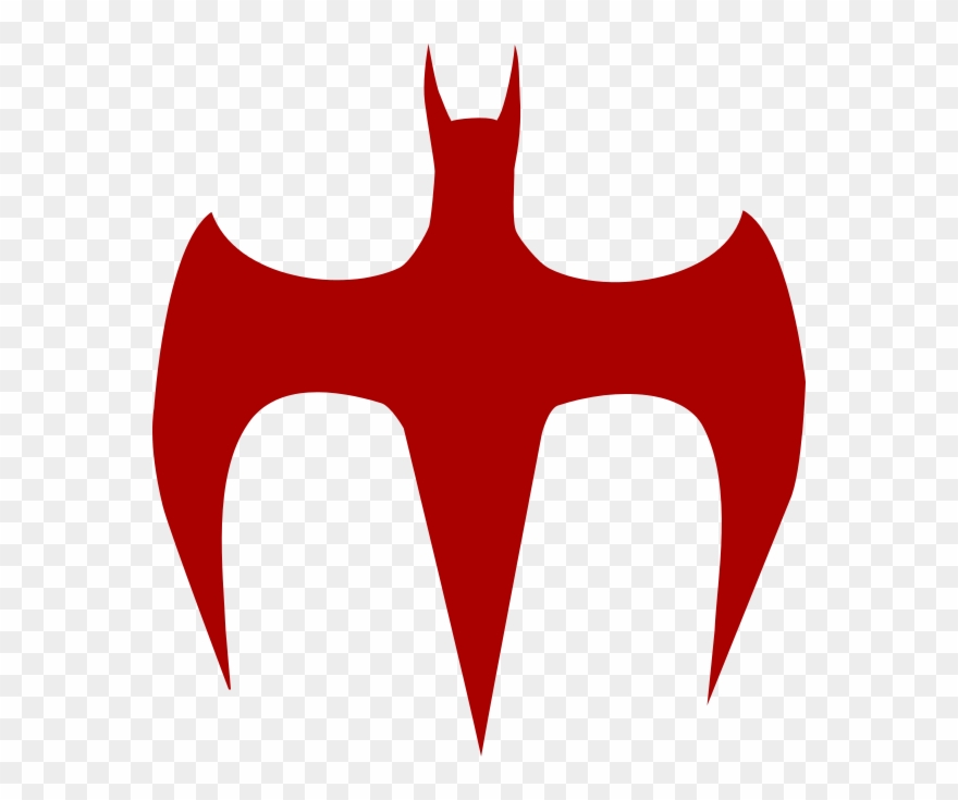 The “blood Bat” Symbol Is Used By The Vampire Sect - Vampire Bat Symbol Png Clipart