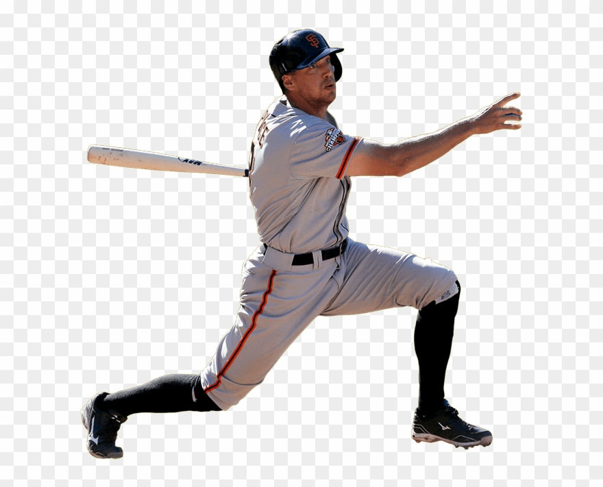 Baseball Bat Clipart San Francisco Giants - San Francisco Giants Players Png Transparent Png
